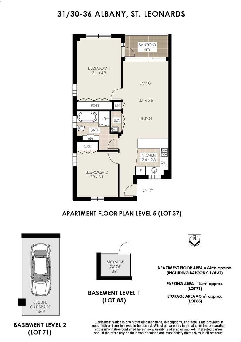 31/30-36 Albany Street St Leonards