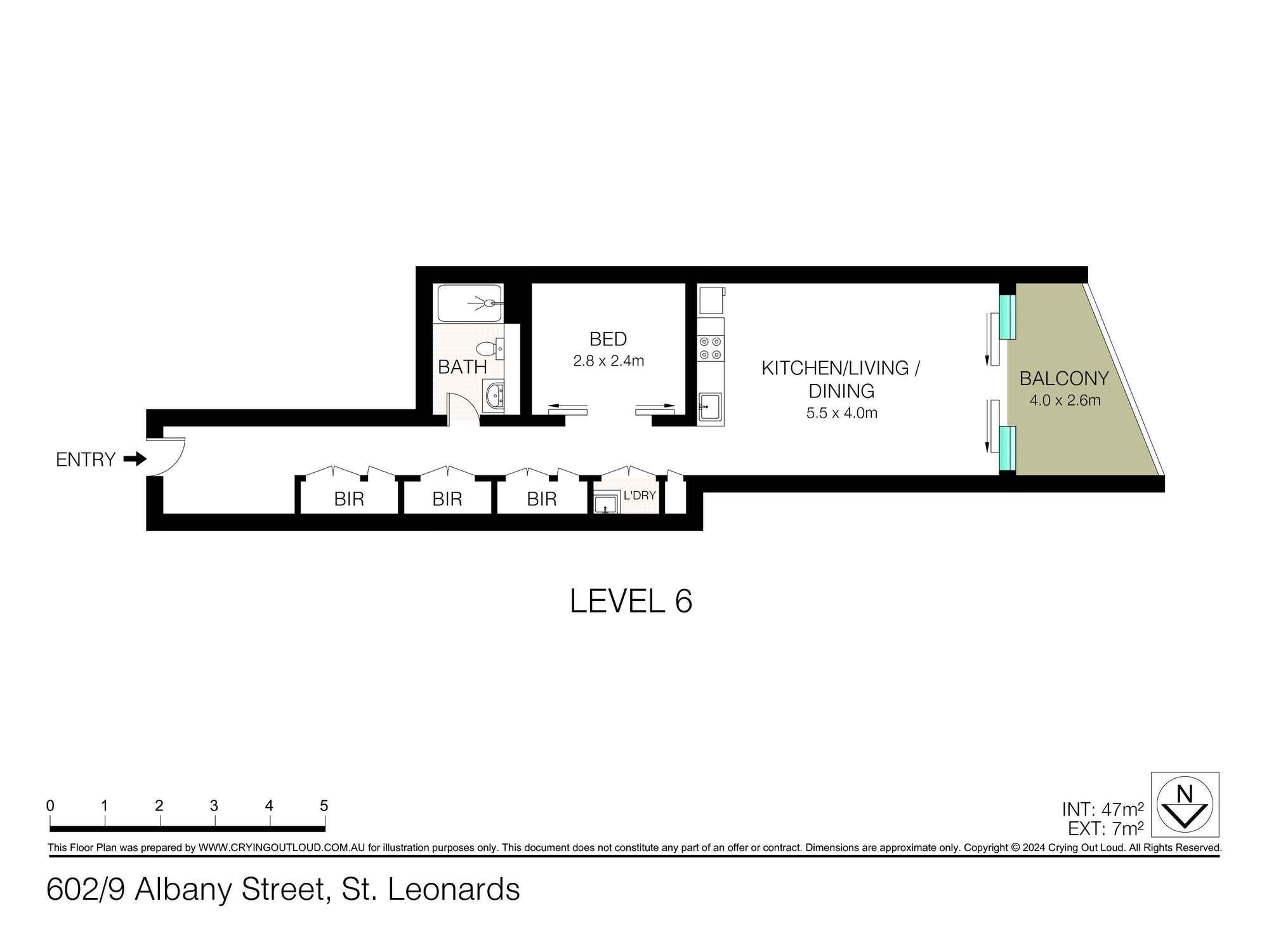 602/9 Albany Street St Leonards