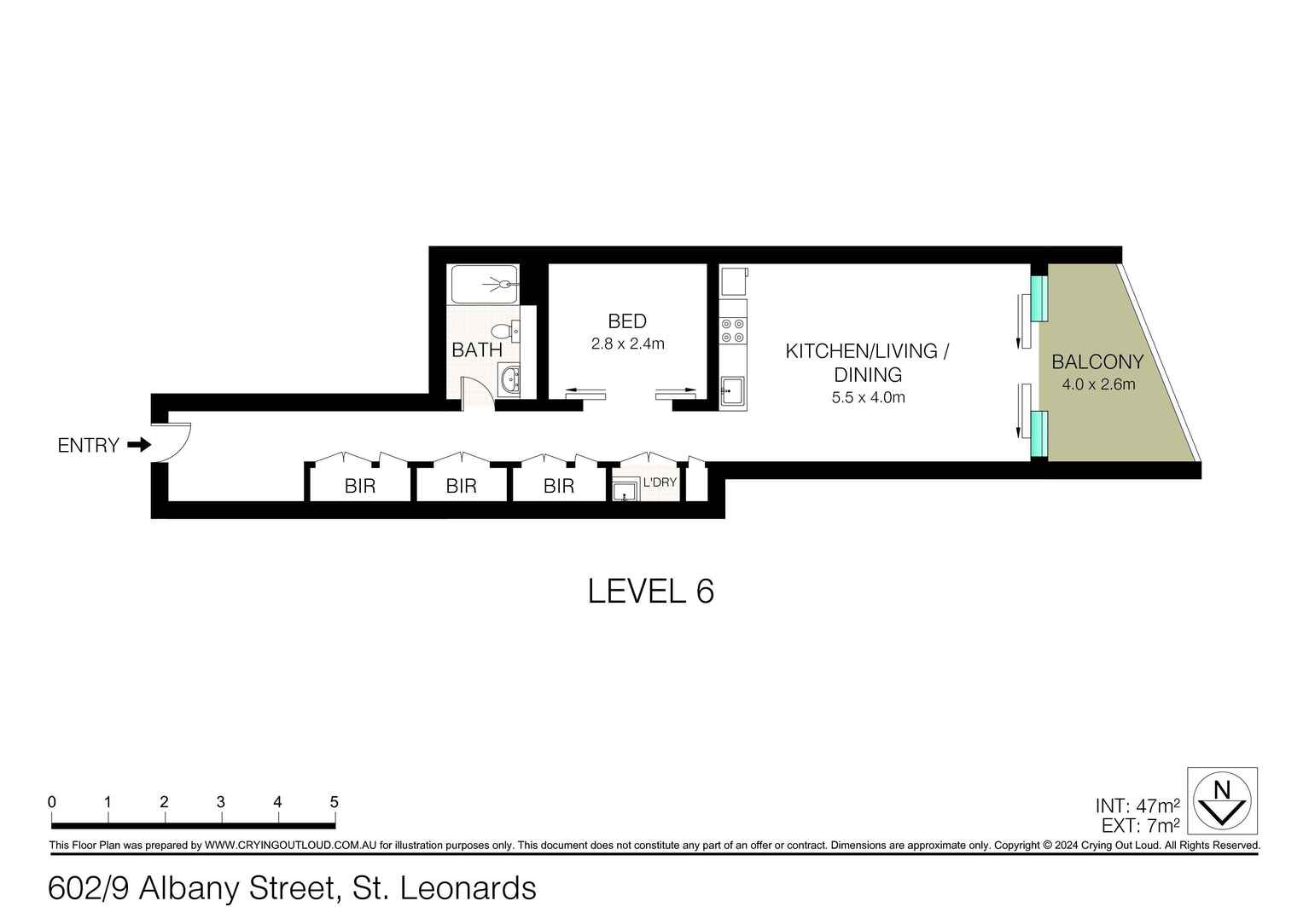 602/9 Albany Street St Leonards