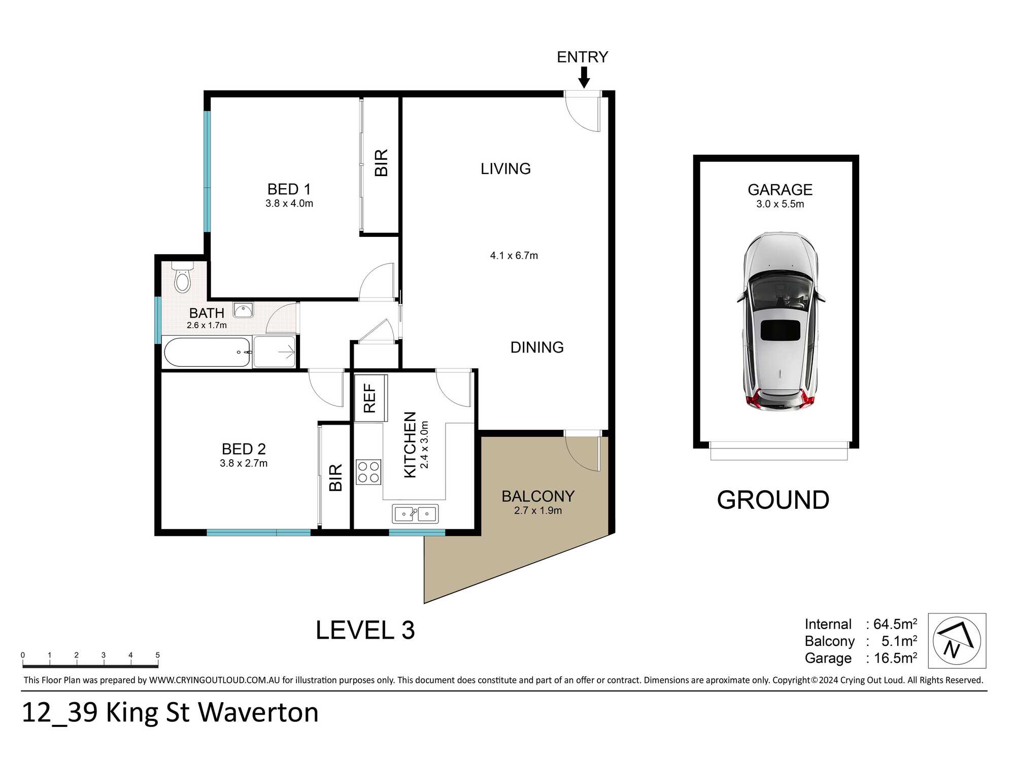 12/39 King Street Waverton