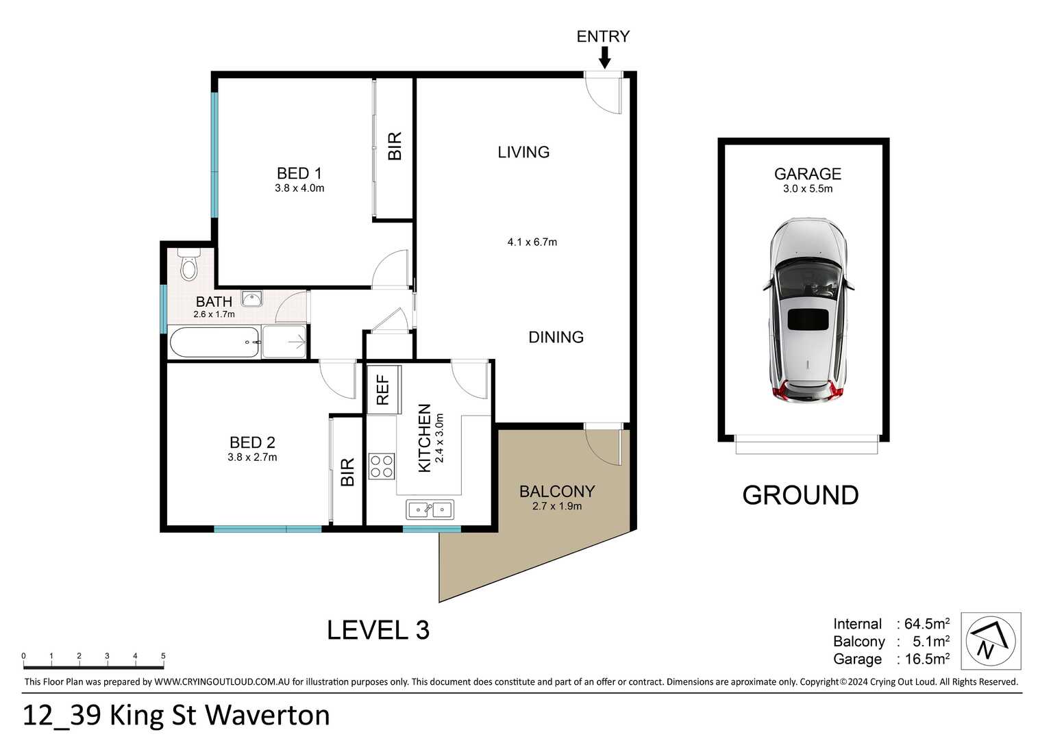 12/39 King Street Waverton