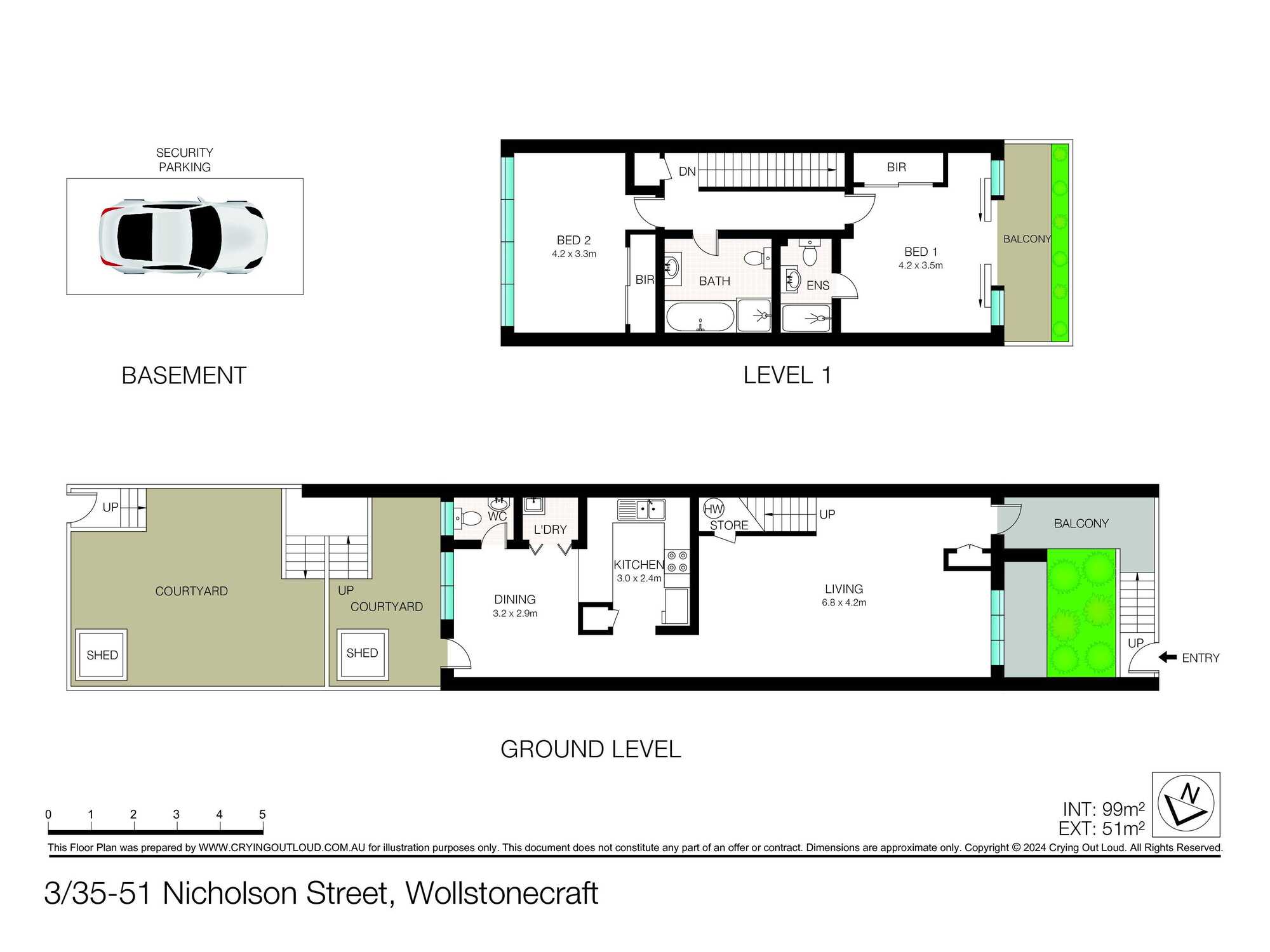 3/35-51 Nicholson Street Wollstonecraft 3/35-51 Nicholson Street Wollstonecraft