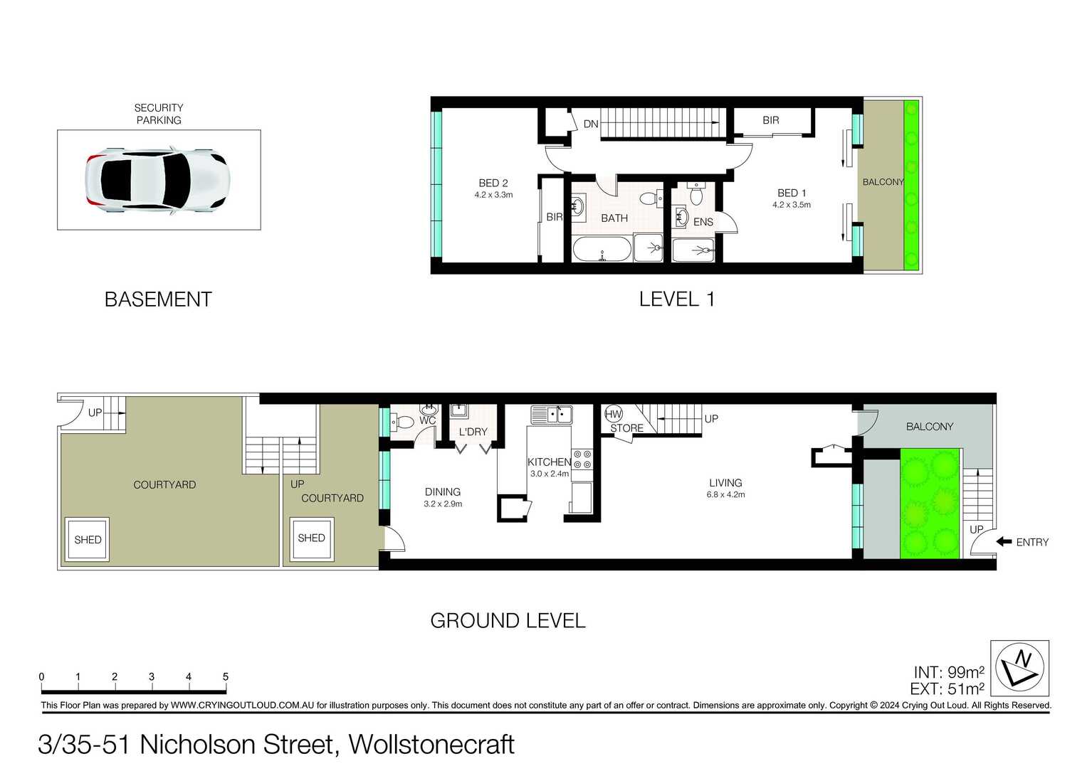 3/35-51 Nicholson Street Wollstonecraft 3/35-51 Nicholson Street Wollstonecraft