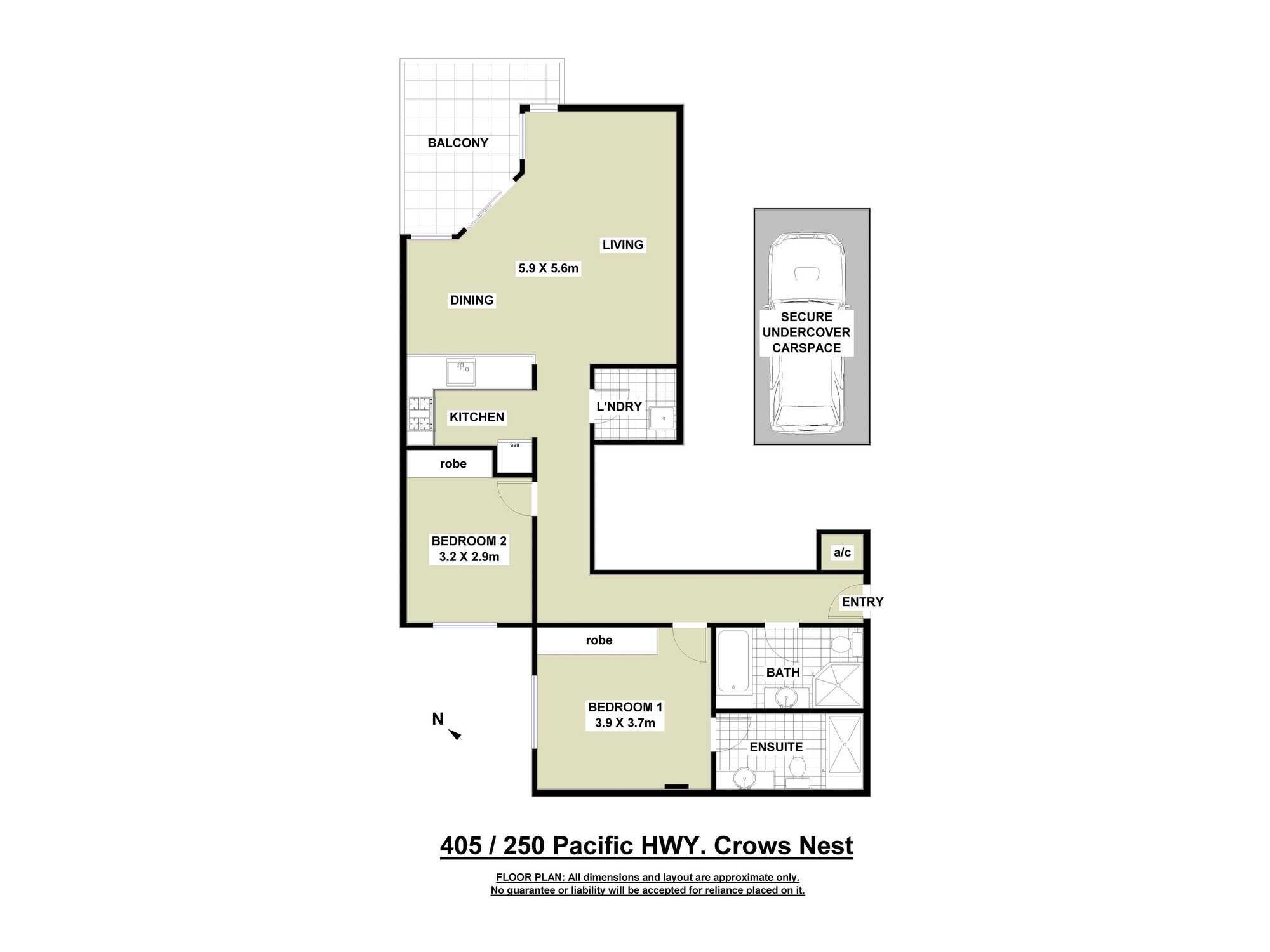 405/250 Pacific Highway Crows Nest