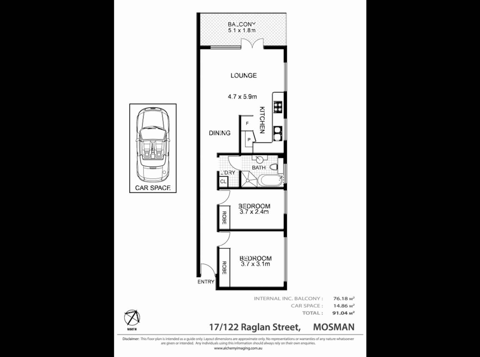 17/122 Raglan Street Mosman